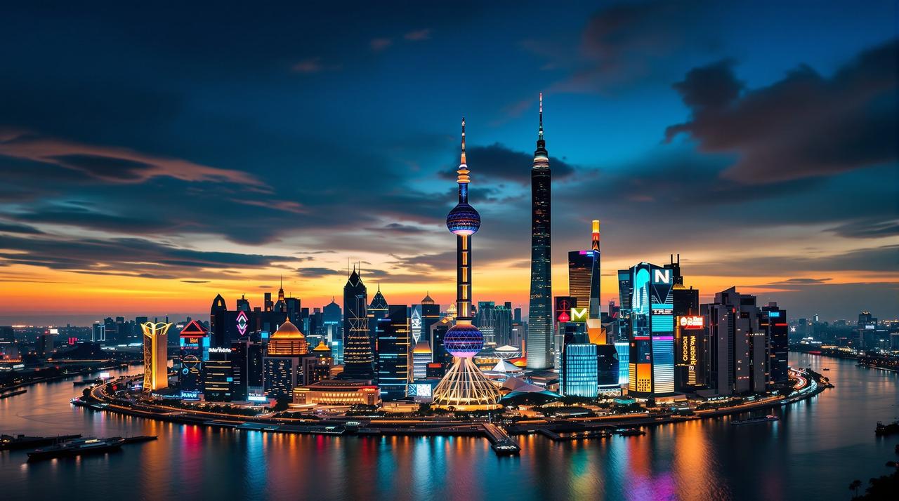 上海之巅：陆家嘴24小时延时摄影，尽览魔都天际线